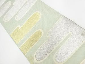 アンティーク　ヱ霞模様織出し袋帯（材料）（サービス品）